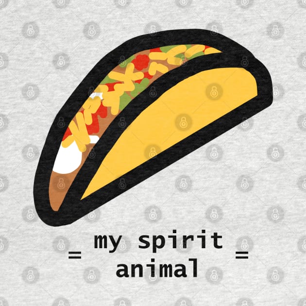 Taco Spirit Animal by ellenhenryart